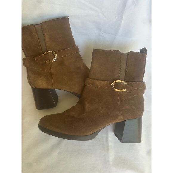GEOX WALK PLEASURE 55 WOMAN  EU Size 39 Leather Upper Suede - Picture 1 of 10